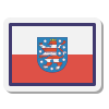 テューリンゲン自由州の旗 icon