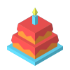 Pastel de cumpleaños icon