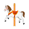 cheval de carrousel icon