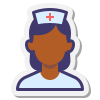 медсестра-женщина-тип кожи-3 icon