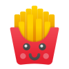 Kawaii French Fries icon