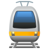 路面電車の絵文字 icon