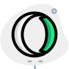 中国所有の会社が開発した外部 Web ブラウザー オペラ ソフトウェア アズ ロゴ グリーン タル リビボ icon