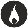 Flame icon