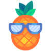 Pineapple Sunglasses icon