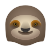 Faultier-Emoji icon