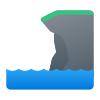 Cliff icon