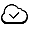 Cloud überprüft icon