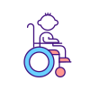Kid In Wheelchair icon