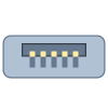 Un micro USB icon