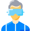 vr glass icon