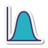 Normal Distribution Histogram icon