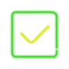 Ausgefüllte Checkbox icon