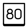 80 icon