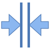 Fusionner verticalement icon