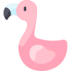 Flamant rose icon