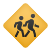 emoji de travessia de crianças icon