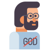Atheist icon