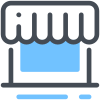 Negozio online icon