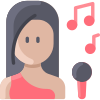 cantora externa-profissão feminina-vitaliy-gorbachev-flat-vitaly-gorbachev-1 icon