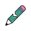 Broken Pencil icon