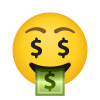お金・口・顔 icon