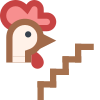 Escalera de pollo icon