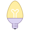 Ampoule ovale icon