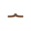 Moustache pyramidale icon