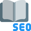 Books on seo and general digital marketing icon