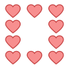 Heart Border icon