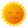 soleil souriant icon