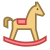 Cheval à bascule icon