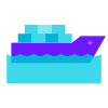 Barco de carga icon