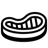 Steak saignant icon