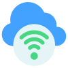 Cloud WiFi icon