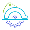 Scie circulaire icon