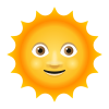 sol com cara icon