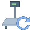 Industrial Scales Connecting icon