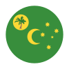 科科斯基林群岛圆形 icon