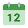 カレンダー-週12 icon