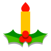 Bougie de Noël icon