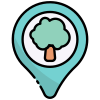 Forest Location icon