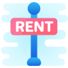 Rent Sign icon