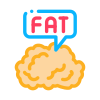 Fat icon