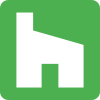 Houzz mobile apps feature photos of decoration and home improvement. icon