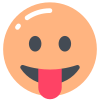 langue souriante icon