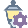 Lamp Post Settings icon