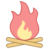 Feu de camp icon