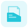 Documents collection for day boarding school and collage icon